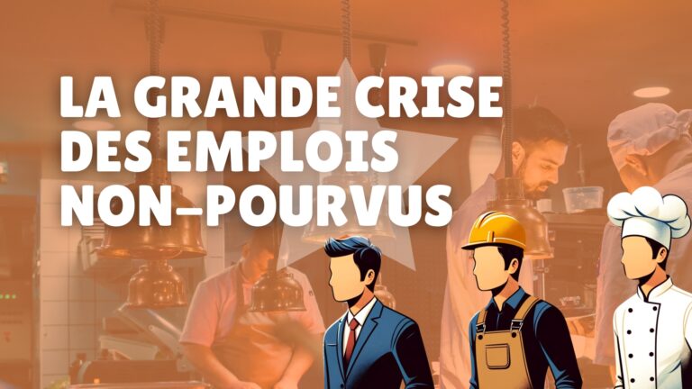 Restauration, Industrie, BTP La Grande Crise des Emplois Non-Pourvus