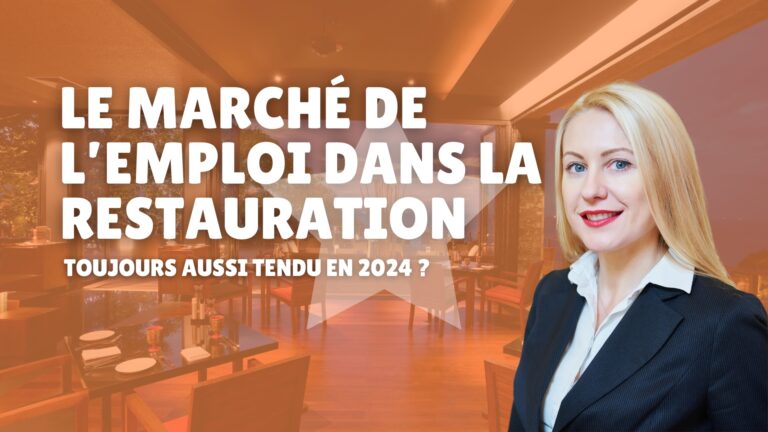 Le Marché de l’emploi dans la restauration toujours aussi tendu en 2024 ?